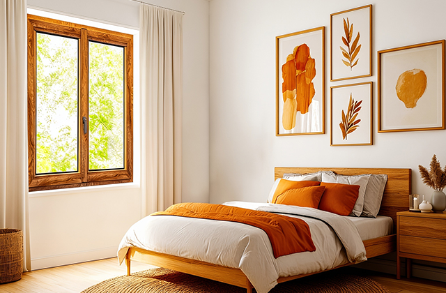 Nouvelle-Gamme-PVC_Ambiance-Chambre_Coloris-Woodec ADN Fermetures Terres de fenetre image Nouvelle-Gamme-PVC_Ambiance-Chambre_Coloris-Woodec